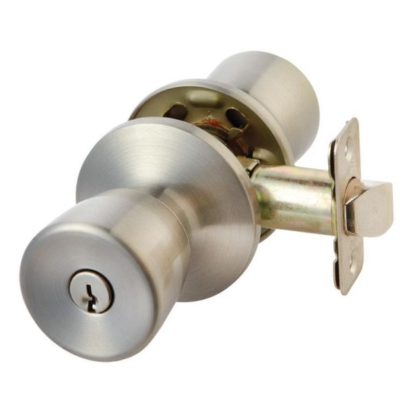 Ace Tulip Satin Stainless Steel Entry Lockset 1-3 4 in. Online